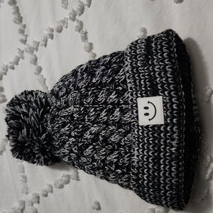 Baby Knit Pom-Pom Beanie – One Size | New Without Tags